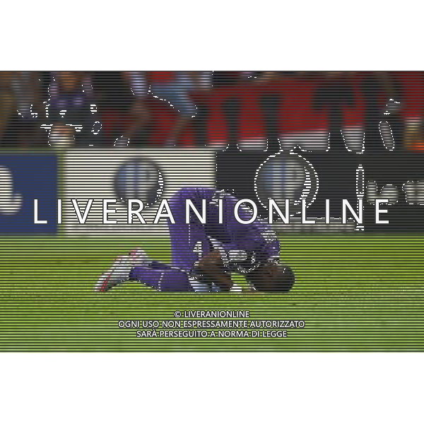 Joie Tongo Doumbia - 22.08.2015 - Toulouse / Monaco - 3eme journee de Ligue 1 Photo : Manuel Blondeau / Icon Sport AG ALDO LIVERANI SAS ONLY ITALY