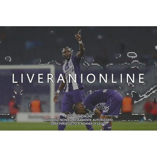 Joie Tongo Doumbia - 22.08.2015 - Toulouse / Monaco - 3eme journee de Ligue 1 Photo : Manuel Blondeau / Icon Sport AG ALDO LIVERANI SAS ONLY ITALY