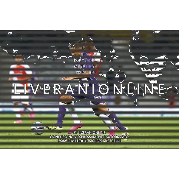 Oscar Trejo / Almany Toure - 22.08.2015 - Toulouse / Monaco - 3eme journee de Ligue 1 Photo : Manuel Blondeau / Icon Sport AG ALDO LIVERANI SAS ONLY ITALY