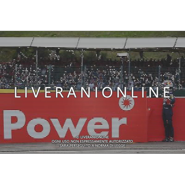 Daniel Ricciardo (AUS) Red Bull Racing retired from the race. 23.08.2015. Formula 1 World Championship, Rd 13, Belgian Grand Prix, Spa Francorchamps, Belgium, Race Day. /AGENZIA ALDO LIVERANI SAS - ITALY ONLY - EDITORIAL USE ONLY - Gp F1 Belgio Gara