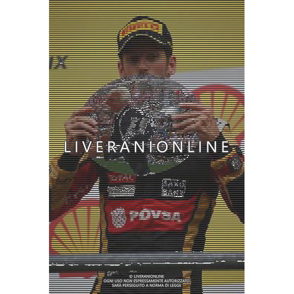 3rd place Romain Grosjean (FRA) Lotus F1 E23. 23.08.2015. Formula 1 World Championship, Rd 13, Belgian Grand Prix, Spa Francorchamps, Belgium, Race Day. AG ALDO LIVERANI SAS ONLY ITALY