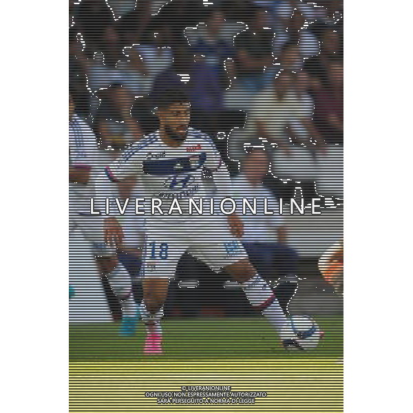 Nabil FEKIR - 22.08.2015 - Lyon / Rennes - 3eme journee de Ligue 1 Photo : Jean Paul Thomas / Icon Sport /AGENZIA ALDO LIVERANI SAS - ITALY ONLY - EDITORIAL USE ONLY -