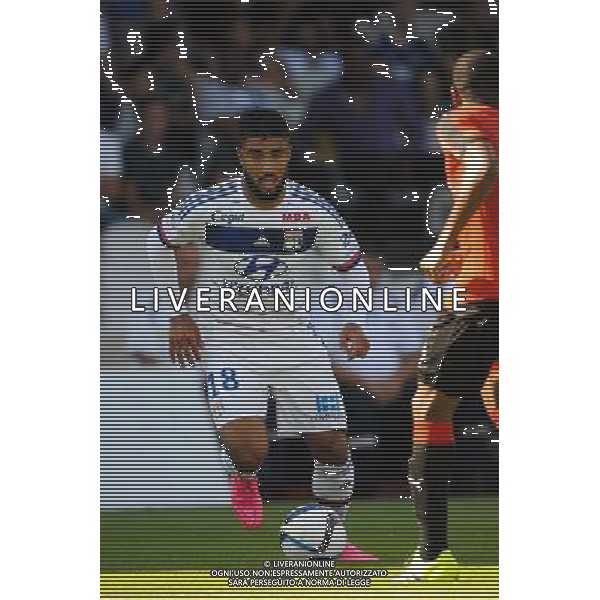 Nabil FEKIR - 22.08.2015 - Lyon / Rennes - 3eme journee de Ligue 1 Photo : Jean Paul Thomas / Icon Sport /AGENZIA ALDO LIVERANI SAS - ITALY ONLY - EDITORIAL USE ONLY -