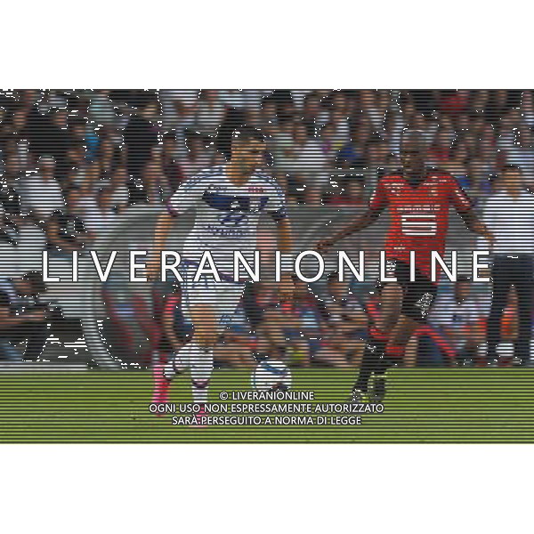 Maxime GONALONS - 22.08.2015 - Lyon / Rennes - 3eme journee de Ligue 1 Photo : Jean Paul Thomas / Icon Sport /AGENZIA ALDO LIVERANI SAS - ITALY ONLY - EDITORIAL USE ONLY -