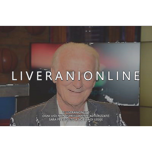 \'La Domenica Sportiva\' Trasmissione Televisiva Milano 23 agosto 2015 nella foto Giovanni Trapattoni ©Gazzaniga/AGENZIA ALDO LIVERANI SAS