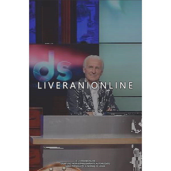 \'La Domenica Sportiva\' Trasmissione Televisiva Milano 23 agosto 2015 nella foto Giovanni Trapattoni ©Gazzaniga/AGENZIA ALDO LIVERANI SAS