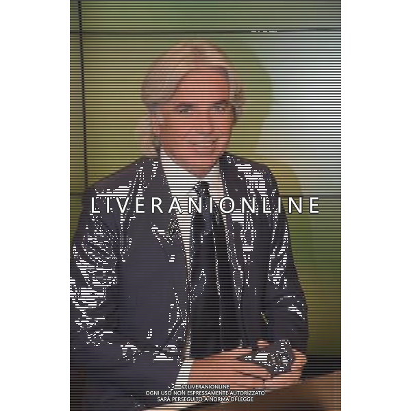 \'La Domenica Sportiva\' Trasmissione Televisiva Milano 23 agosto 2015 nella foto Ivan Zazzaroni ©Gazzaniga/AGENZIA ALDO LIVERANI SAS