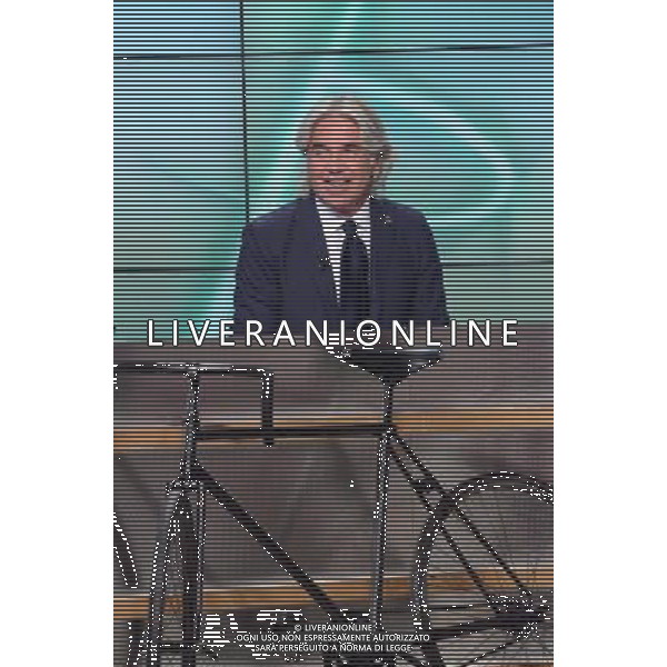 \'La Domenica Sportiva\' Trasmissione Televisiva Milano 23 agosto 2015 nella foto Ivan Zazzaroni ©Gazzaniga/AGENZIA ALDO LIVERANI SAS