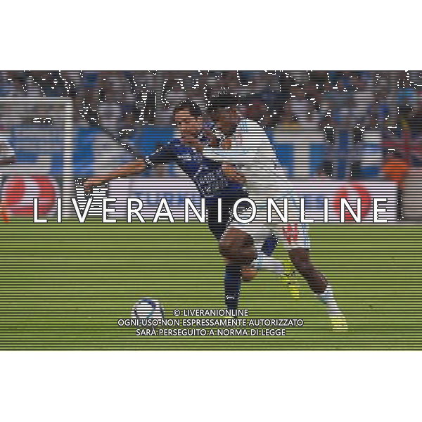 Michy BATSHUAYI - 23.08.2015 - Marseille / Troyes - 3eme journee de Ligue 1 Photo : Gaston Petrelli / Icon Sport AG ALDO LIVERANI SAS ONLY ITALY