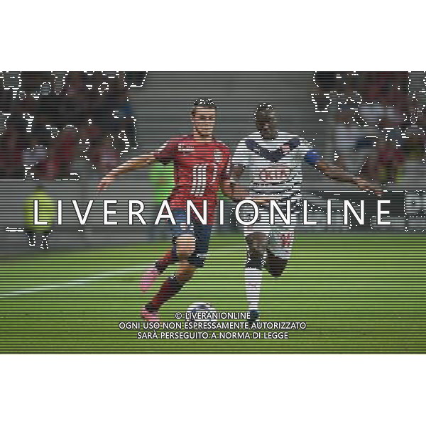 Sebastien CORCHIA / Henri SAIVET - 23.08.2015 - Lille / Bordeaux - 3eme journee Ligue 1 Photo : Nolwenn Le Gouic / Icon Sport AG ALDO LIVERANI SAS ONLY ITALY