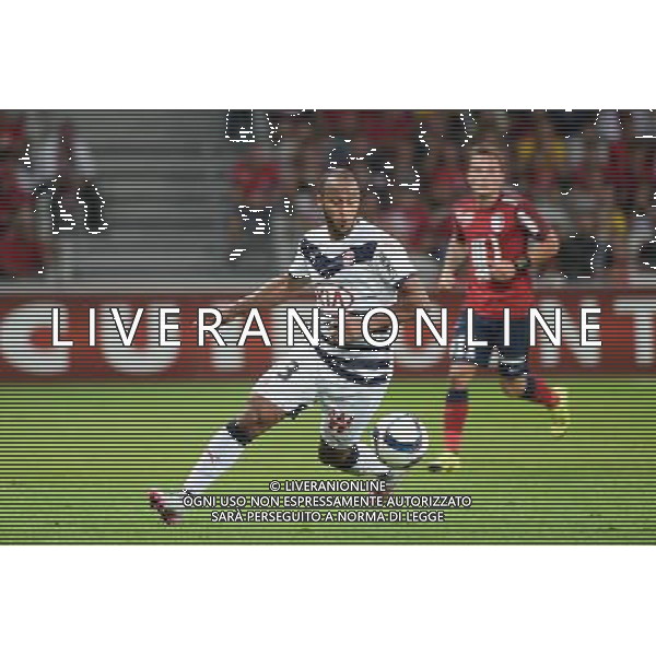 Thomas TOURE - 23.08.2015 - Lille / Bordeaux - 3eme journee Ligue 1 Photo : Nolwenn Le Gouic / Icon Sport