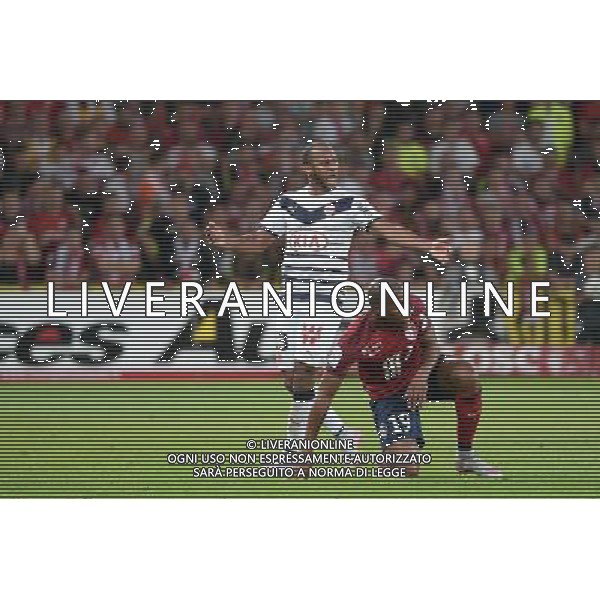 Thomas TOURE - 23.08.2015 - Lille / Bordeaux - 3eme journee Ligue 1 Photo : Nolwenn Le Gouic / Icon Sport