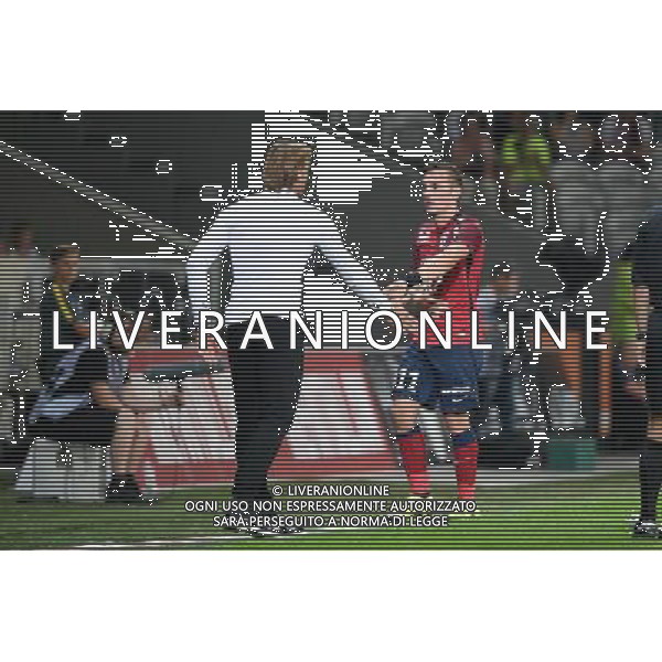 Herve RENARD / Eric BAUTHEAC - 23.08.2015 - Lille / Bordeaux - 3eme journee Ligue 1 Photo : Nolwenn Le Gouic / Icon Sport