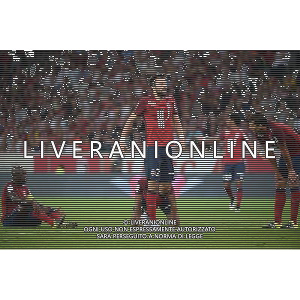 Marko BASA / Rio MAVUBA - 23.08.2015 - Lille / Bordeaux - 3eme journee Ligue 1 Photo : Nolwenn Le Gouic / Icon Sport