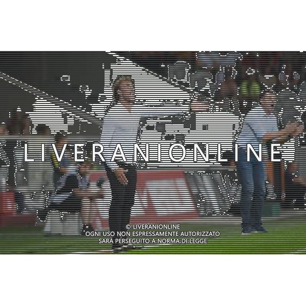 Herve RENARD / Willy SAGNOL - 23.08.2015 - Lille / Bordeaux - 3eme journee Ligue 1 Photo : Nolwenn Le Gouic / Icon Sport