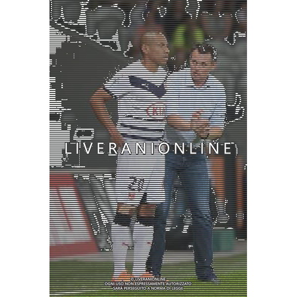 Willy SAGNOL / JUSSIE - 23.08.2015 - Lille / Bordeaux - 3eme journee Ligue 1 Photo : Nolwenn Le Gouic / Icon Sport