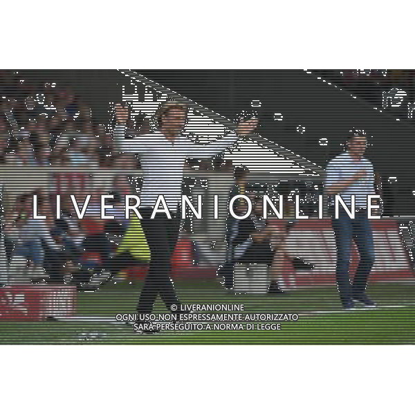 Herve RENARD - 23.08.2015 - Lille / Bordeaux - 3eme journee Ligue 1 Photo : Nolwenn Le Gouic / Icon Sport