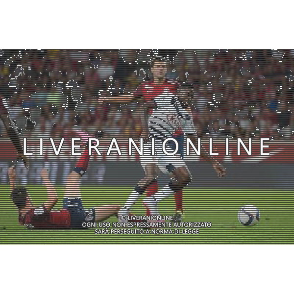 Andre POKO - 23.08.2015 - Lille / Bordeaux - 3eme journee Ligue 1 Photo : Nolwenn Le Gouic / Icon Sport