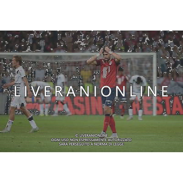 deception Marko BASA - 23.08.2015 - Lille / Bordeaux - 3eme journee Ligue 1 Photo : Nolwenn Le Gouic / Icon Sport