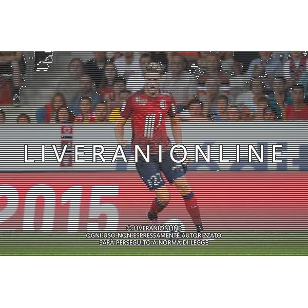 Baptiste GUILLAUME - 23.08.2015 - Lille / Bordeaux - 3eme journee Ligue 1 Photo : Nolwenn Le Gouic / Icon Sport