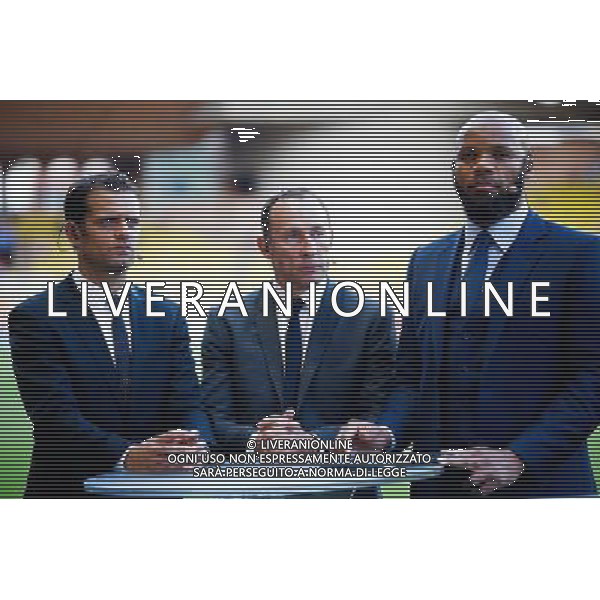 Jerome Rothen / jean Pierre Papin / Jean Alain Boumsong - 25.08.2015 - Monaco / Valence - Barrage retour - Champions League Photo : Haouzi / Icon Sport AG ALDO LIVERANI SAS ONLY ITALY