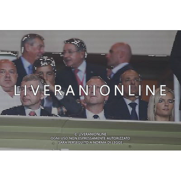 Vadim Vasilyev / Dmitri Rybolovlev - 25.08.2015 - Monaco / Valence - Barrage retour - Champions League Photo : Haouzi / Icon Sport AG ALDO LIVERANI SAS ONLY ITALY
