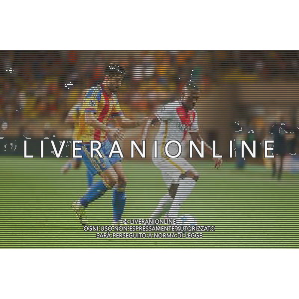 Ivan Cavaleiro / Antonio Barragan - 25.08.2015 - Monaco / Valence - Barrage retour - Champions League Photo : Haouzi / Icon Sport AG ALDO LIVERANI SAS ONLY ITALY