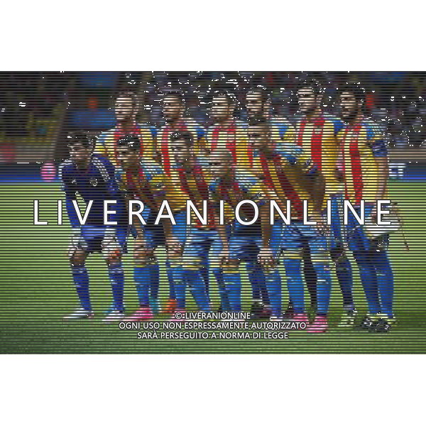 Equipe Valence - 25.08.2015 - Monaco / Valence - Barrage retour - Champions League Photo : Haouzi / Icon Sport AG ALDO LIVERANI SAS ONLY ITALY
