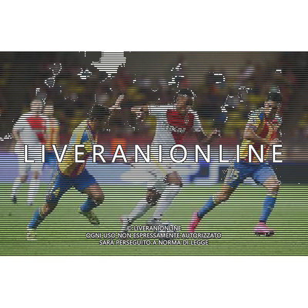 Anthony Martial / Jose Gaya / Enzo Perez - 25.08.2015 - Monaco / Valence - Barrage retour - Champions League Photo : Haouzi / Icon Sport AG ALDO LIVERANI SAS ONLY ITALY