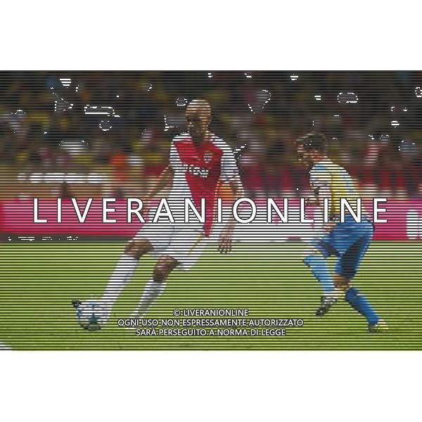 Fabinho - 25.08.2015 - Monaco / Valence - Barrage retour - Champions League Photo : Haouzi / Icon Sport AG ALDO LIVERANI SAS ONLY ITALY