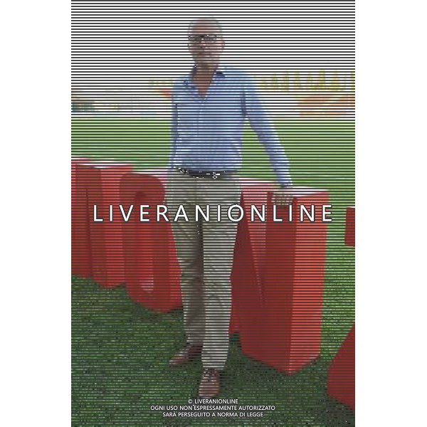 Monza 26-08-2015 Stadio Brianteo Amichevole precampionato Monza vs Parma nella foto Nicola Colombo presidente del Monza foto Roberto Garavaglia - ag. Aldo Liverani sas
