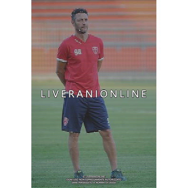 Monza 26-08-2015 Stadio Brianteo Amichevole precampionato Monza vs Parma nella foto Alessio Delpiano allenatore del Monza foto Roberto Garavaglia - ag. Aldo Liverani sas