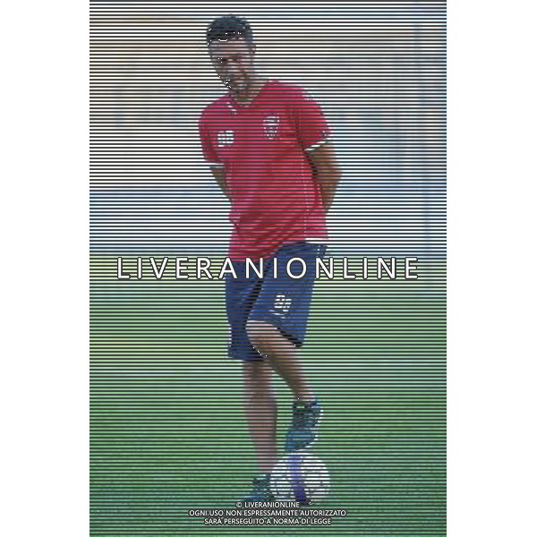 Monza 26-08-2015 Stadio Brianteo Amichevole precampionato Monza vs Parma nella foto Alessio Delpiano allenatore del Monza foto Roberto Garavaglia - ag. Aldo Liverani sas