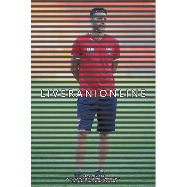 Monza 26-08-2015 Stadio Brianteo Amichevole precampionato Monza vs Parma nella foto Alessio Delpiano allenatore del Monza foto Roberto Garavaglia - ag. Aldo Liverani sas