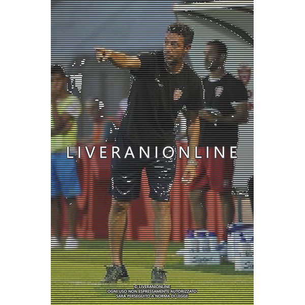 Monza 26-08-2015 Stadio Brianteo Amichevole precampionato Monza vs Parma nella foto Alessio Delpiano allenatore del Monza foto Roberto Garavaglia - ag. Aldo Liverani sas