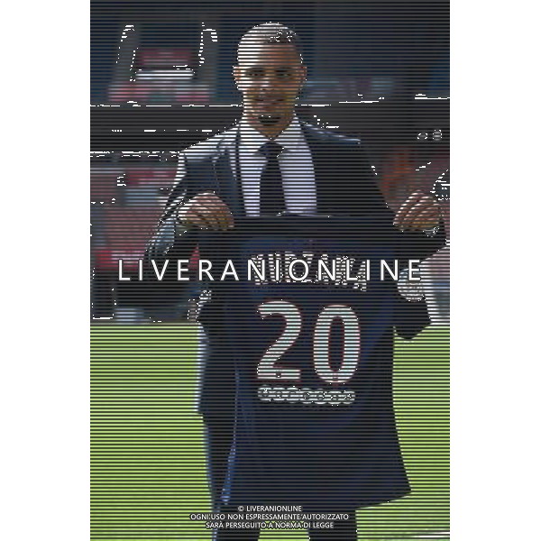 Layvin KURZAWA - 28.08.2015 - Nouveau joueur PSG Photo : Nolwenn Le Gouic / Icon Sport AG ALDO LIVERANI SAS ONLY ITALY