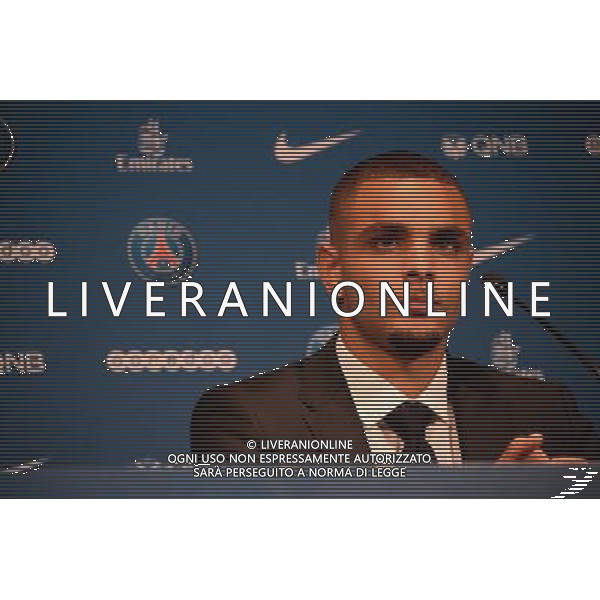 Layvin KURZAWA - 28.08.2015 - Nouveau joueur PSG Photo : Nolwenn Le Gouic / Icon Sport AG ALDO LIVERANI SAS ONLY ITALY