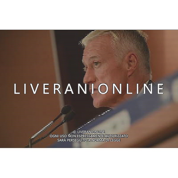 Didier DESCHAMPS - 27.08.2015 - Conference de presse Didier Deschamps Photo : Nolwenn Le Gouic / Icon Sport AG ALDO LIVERANI SAS ONLY ITALY