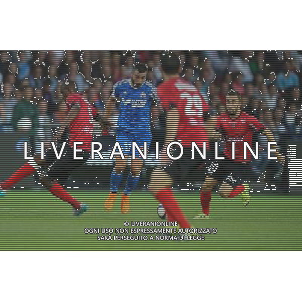 Romain ALESSANDRINI - 28.08.2015 - Guingamp / Marseille - 4eme journee de Ligue 1 Photo : Vincent Michel / Icon Sport AG ALDO LIVERANI SAS ONLY ITALY