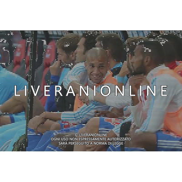 DORIA - 28.08.2015 - Guingamp / Marseille - 4eme journee de Ligue 1 Photo : Vincent Michel / Icon Sport /AGENZIA ALDO LIVERANI Sas - ITALY ONLY - EDITORIAL USE ONLY