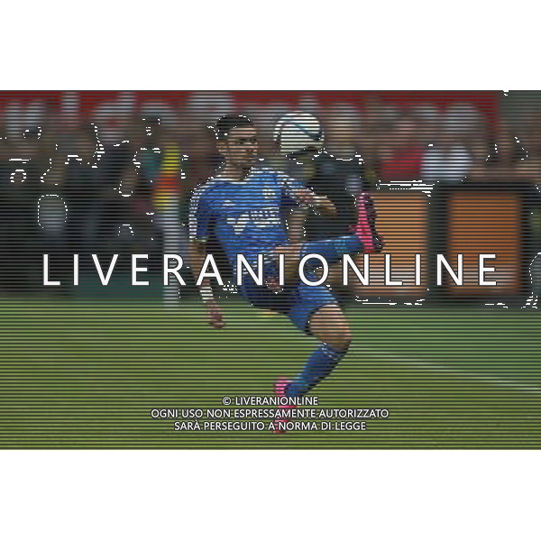 Remy CABELLA - 28.08.2015 - Guingamp / Marseille - 4eme journee de Ligue 1 Photo : Vincent Michel / Icon Sport /AGENZIA ALDO LIVERANI Sas - ITALY ONLY - EDITORIAL USE ONLY
