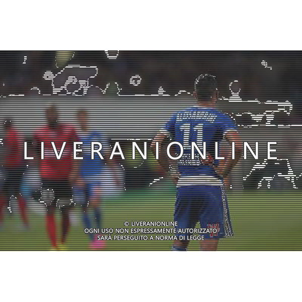 Romain ALESSANDRINI - 28.08.2015 - Guingamp / Marseille - 4eme journee de Ligue 1 Photo : Vincent Michel / Icon Sport /AGENZIA ALDO LIVERANI Sas - ITALY ONLY - EDITORIAL USE ONLY