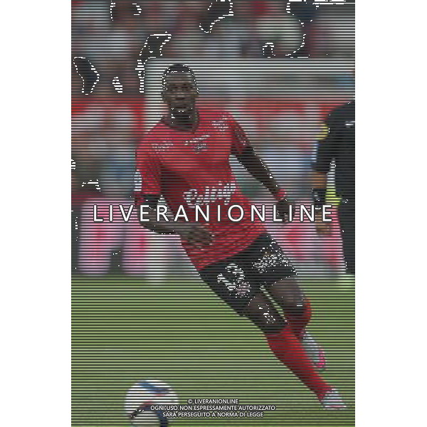 Younousse SANKHARE - 28.08.2015 - Guingamp / Marseille - 4eme journee de Ligue 1 Photo : Vincent Michel / Icon Sport /AGENZIA ALDO LIVERANI Sas - ITALY ONLY - EDITORIAL USE ONLY