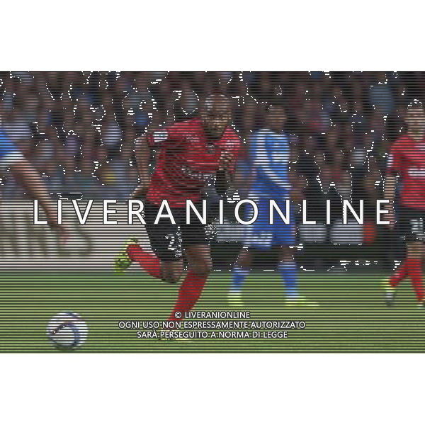 Jimmy BRIAND - 28.08.2015 - Guingamp / Marseille - 4eme journee de Ligue 1 Photo : Vincent Michel / Icon Sport /AGENZIA ALDO LIVERANI Sas - ITALY ONLY - EDITORIAL USE ONLY