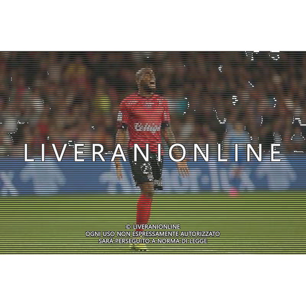 Jimmy BRIAND - 28.08.2015 - Guingamp / Marseille - 4eme journee de Ligue 1 Photo : Vincent Michel / Icon Sport /AGENZIA ALDO LIVERANI Sas - ITALY ONLY - EDITORIAL USE ONLY
