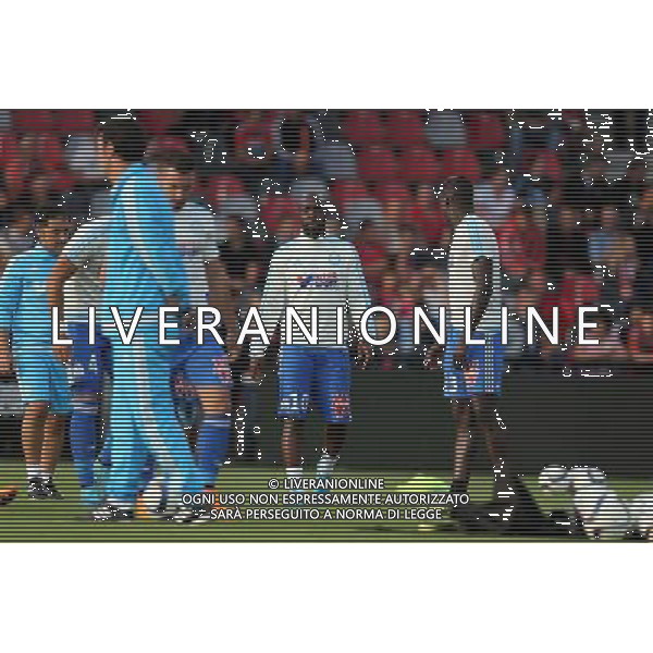 Lassana DIARRA - 28.08.2015 - Guingamp / Marseille - 4eme journee de Ligue 1 Photo : Vincent Michel / Icon Sport /AGENZIA ALDO LIVERANI Sas - ITALY ONLY - EDITORIAL USE ONLY