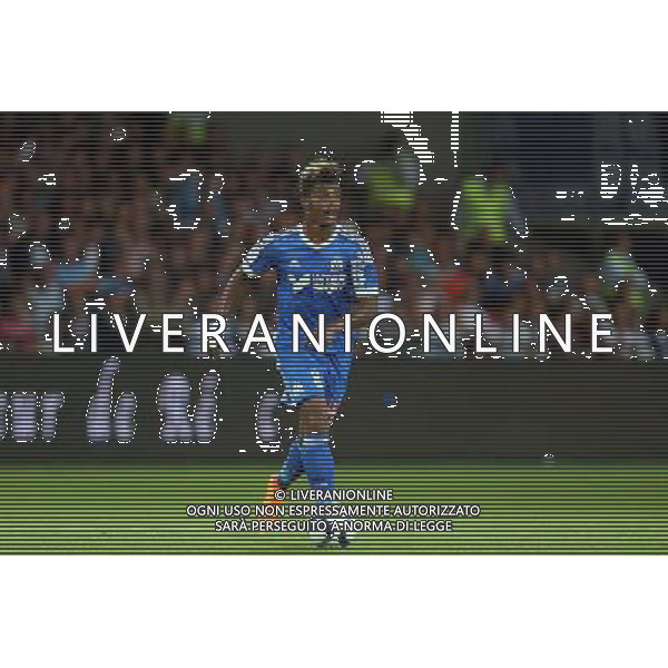 Mario LEMINA - 28.08.2015 - Guingamp / Marseille - 4eme journee de Ligue 1 Photo : Vincent Michel / Icon Sport /AGENZIA ALDO LIVERANI Sas - ITALY ONLY - EDITORIAL USE ONLY