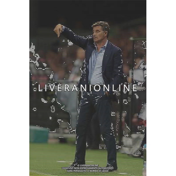 MICHEL - 28.08.2015 - Guingamp / Marseille - 4eme journee de Ligue 1 Photo : Vincent Michel / Icon Sport /AGENZIA ALDO LIVERANI Sas - ITALY ONLY - EDITORIAL USE ONLY