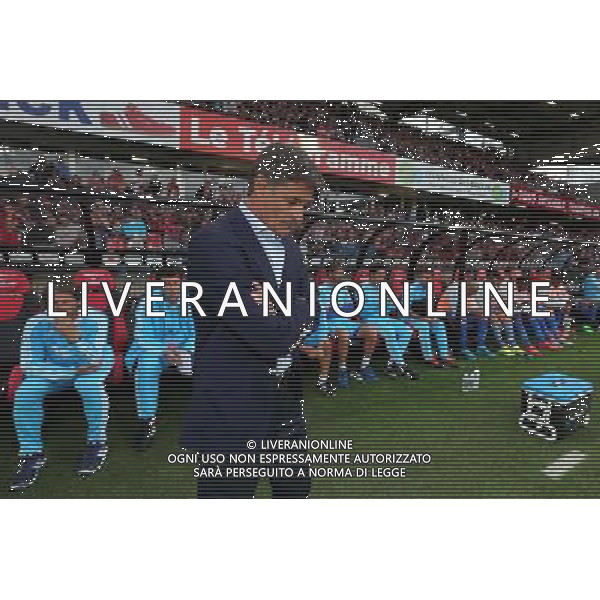 MICHEL - 28.08.2015 - Guingamp / Marseille - 4eme journee de Ligue 1 Photo : Vincent Michel / Icon Sport /AGENZIA ALDO LIVERANI Sas - ITALY ONLY - EDITORIAL USE ONLY