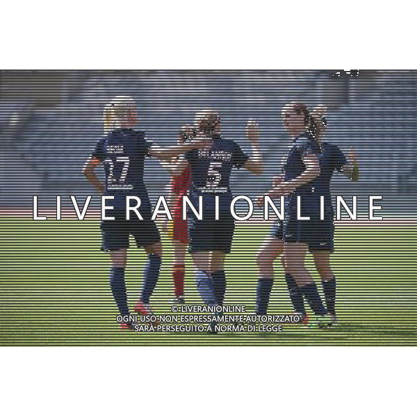 Joie groupe PSG - 30.08.2015 - PSG / Rodez - 1ere journee D1 Feminine Photo : Nolwenn Le Gouic / Icon Sport AG ALDO LIVERANI SAS ONLY ITALY